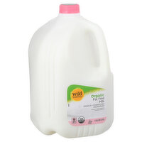 Wild Harvest Organic Milk, Fat Free, 1 Gallon