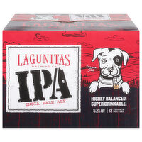 Lagunitas Brewing Co Beer, IPA, 12 Each