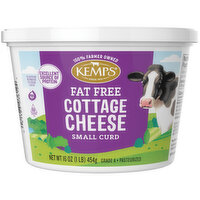 Kemps Fat Free Cottage Cheese, 16 Ounce