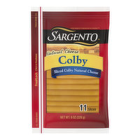 SARGENTO Sliced Colby Natural Cheese, 11 Each