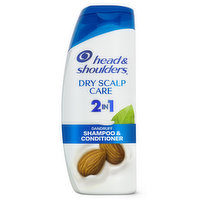 Head & Shoulders 2 in 1 Dandruff Shampoo and Conditioner, Dry Scalp Care 20.7 oz, 20.7 Ounce