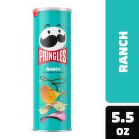 Pringles Potato Crisps Chips, Ranch, 5.5 Ounce