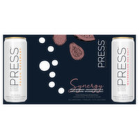 Press Alcohol Seltzer, Premium, Assorted, Synergy, 12 Each