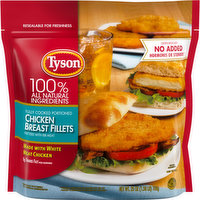 Tyson Fully Cooked Portioned Frozen Chicken Breast Fillets, 25 Ounce