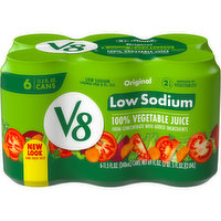 V8® Original Low Sodium 100% Vegetable Juice, 69 Fluid ounce