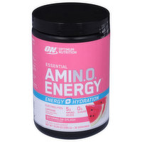 Optimum Nutrition Amino Energy, Essential, Watermelon Splash, 10.05 Ounce