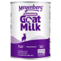 Meyenberg Goat Milk, Evaporated, 12 Fluid ounce