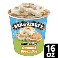 Ben & Jerry's Oatmeal Dream Pie Frozen Dessert Non-Dairy, 16 Ounce