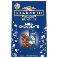 Ghirardelli Milk Chocolate, Bunnies, 0.69 Ounce