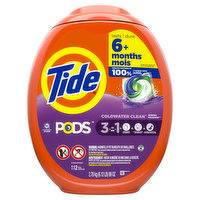 Tide PODS Liquid Laundry Detergent pacs, Spring Meadow Scent, 112 count, 112 Each