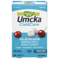 Nature's Way Cold Care, Non-Drowsy, Cherry Flavored, 20 Each