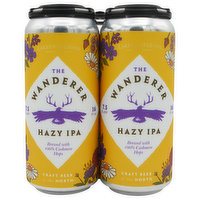 Lakes & Legend Beer, Hazy IPA, The Wanderer, 4 Each