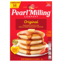 Pearl Milling Company Pancake & Waffle Mix, Original, Large Size, 32 Ounce