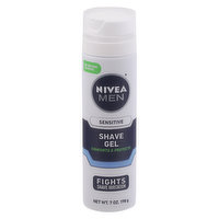 Nivea Men Shave Gel, Sensitive, 7 Ounce