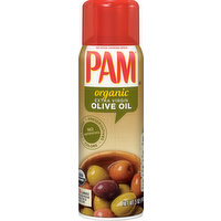 Pam Cooking Spray, Organic, Extra Virgin Olive Oil, No-Stick, 5 Ounce
