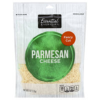 Essential Everyday Cheese, Parmesan, Fancy Cut, 6 Ounce