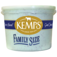 Kemps Ice Cream, Reduced Fat, Mint Chocolate Chip, Family Size, 1 Gallon