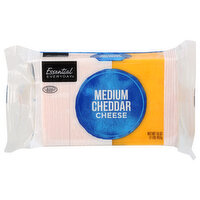 Essential Everyday Cheese, Medium Cheddar, 16 Ounce