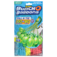 Zuru Bunch O Balloons Water Balloons, Self-Sealing, 100 Each