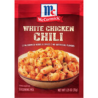 McCormick White Chicken Chili Seasoning Mix, 1.25 Ounce