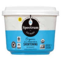 Spectrum All-Vegetable, Organic, Shortening, 24 Ounce