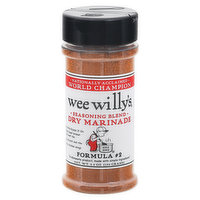 Wee Willy's Dry Marinade, Formula No. 2, 5.5 Ounce