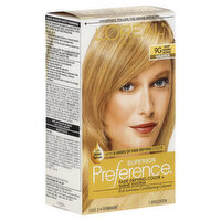 Superior Preference Permanent Haircolor, Warmer, Light Golden Blonde 9G, 1 Each