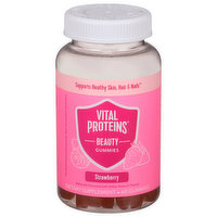 Vital Proteins Beauty, Gummies, Strawberry, 60 Each