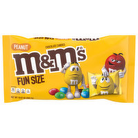 M&M's Chocolate Candies, Peanut, Fun Size, 10.57 Ounce