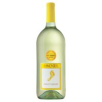 Barefoot Cellars Pinot Grigio White Wine 1.5L Bottle, 1.5 Litre