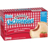 Smucker's Uncrustables Fruit Spread, Strawberry, 30 Ounce