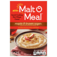Malt O Meal Cereal, Maple & Brown Sugar, 28 Ounce
