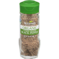 McCormick Black Pepper, Organic, Coarse Ground, 1.62 Ounce