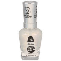 Sally Hansen Miracle Gel Nail Color, Step 2, Crystal Top Coat 105, 0.5 Fluid ounce