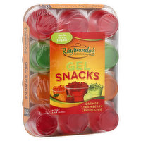 Raymundo's Gel Snacks, Orange, Strawberry, Lemon-Lime, 12 Pack, 12 Each