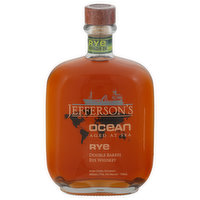 Jefferson's Rye Whiskey, Double Barrel, Ocean, 750 Millilitre