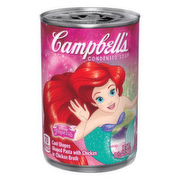 CAMPBELLS Soup, Condensed, Shaped Pasta with Chicken in Chicken Broth, Disney Princess, 10.5 Ounce