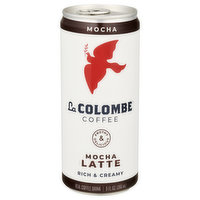 La Colombe Coffee Drink, Real, Mocha Latte, 9 Fluid ounce