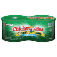Chicken of the Sea Tuna, Chunk Light, 4 Each