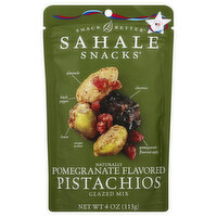 Sahale Snacks Glazed Mix, Pistachios, Pomegranate Flavored, 4 Ounce