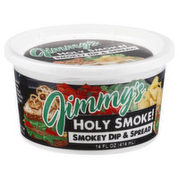 Jimmys Smokey Dip & Spread, Holy Smoke!, 14 Ounce