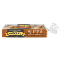 David's Deli David's Deli English Muffins, Multigrain, Sliced, 6 Each