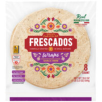 Frescados Garlic Herb Wraps, 19.2 Ounce