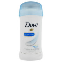 Dove Antiperspirant Deodorant, Original Clean, 2.6 Ounce