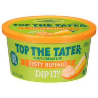 Mid America Farms Top the Tater Sour Cream Dip, Zesty Buffalo, 12 Ounce