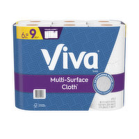 Viva Multi-Surface Cloth Towels, Regular Rolls, Choose-A-Sheet, 2-Ply, 6 Each