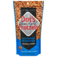 Dot's Homestyle Pretzels Pretzel Twists, Southwest Seasoned, 16 Ounce