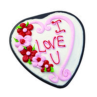 Cub Bakery Heart Shapped White Cake, 1 Each