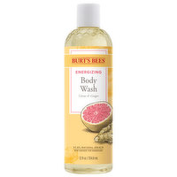 Burt's Bees Body Wash, Citrus & Ginger, Energizing, 12 Fluid ounce