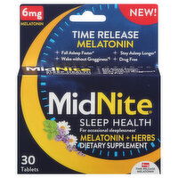 MidNite Melatonin, 6 mg, Tablets, 30 Each